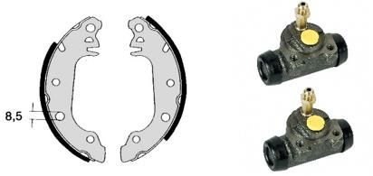 BREMBO H 24 009 Brake Shoe Set