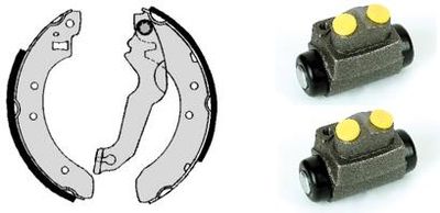 Brake Shoe Set BREMBO H 24 013