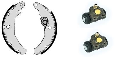 BREMBO H 24 019 Brake Shoe Set