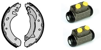 Brake Shoe Set BREMBO H 24 043