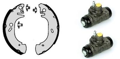 Brake Shoe Set BREMBO H 24 047