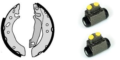 Brake Shoe Set BREMBO H 24 051