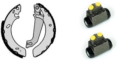 Brake Shoe Set BREMBO H 24 055