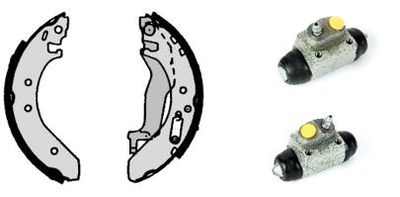 Brake Shoe Set BREMBO H 52 010