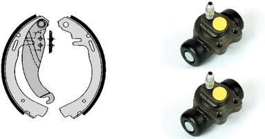 Brake Shoe Set BREMBO H 59 013