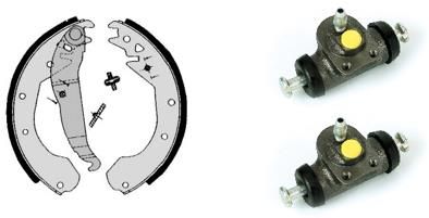 BREMBO H 59 016 Brake Shoe Set