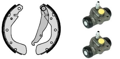 BREMBO H 59 034 Brake Shoe Set