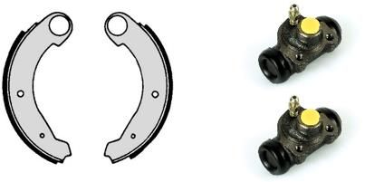 BREMBO H 61 004 Brake Shoe Set