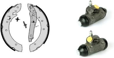 BREMBO H 61 026 Brake Shoe Set