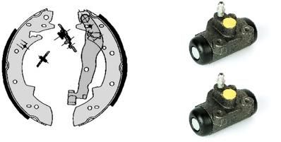 BREMBO H 61 031 Brake Shoe Set