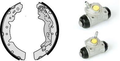 BREMBO H 83 017 Brake Shoe Set