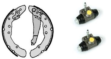 BREMBO H 85 024 Brake Shoe Set