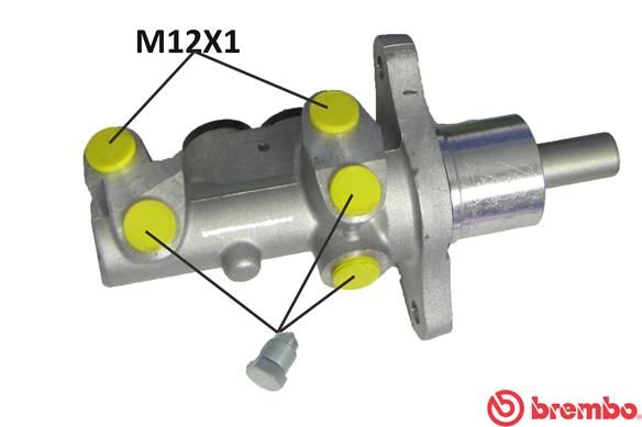 BREMBO M 06 027 Brake Master Cylinder