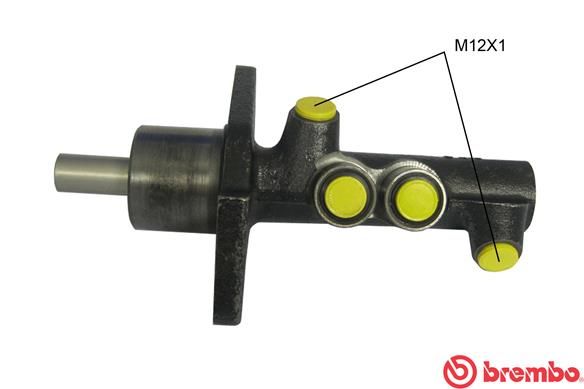 BREMBO M 24 015 Brake Master Cylinder
