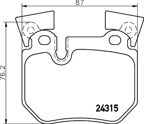 BREMBO P 06 059 Brake Pad Set, disc brake