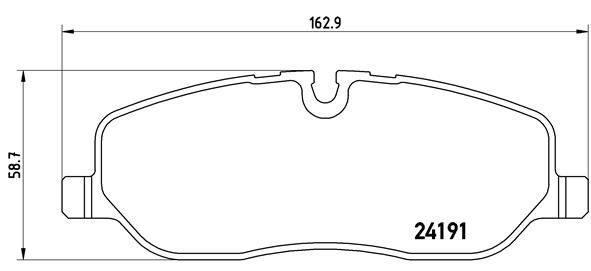 BREMBO P 44 014 Brake Pad Set, disc brake