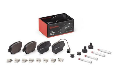 Brake Pad Set, disc brake BREMBO P 48 004
