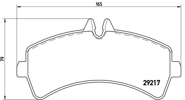 BREMBO P 50 060 Brake Pad Set, disc brake