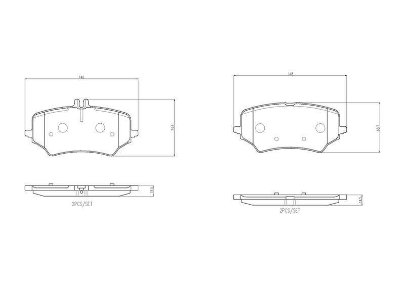 BREMBO P 50 176 Brake Pad Set, disc brake