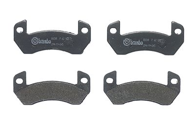 Brake Pad Set, disc brake BREMBO P 62 002