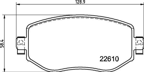BREMBO P 68 068 Brake Pad Set, disc brake