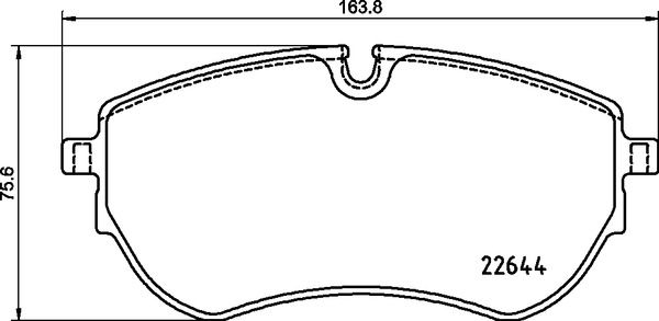 BREMBO P 85 173 Brake Pad Set, disc brake