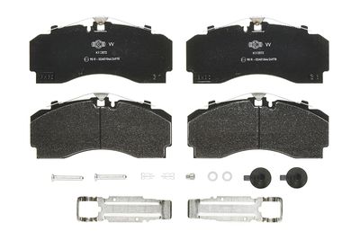 Brake Pad Set, disc brake BREMBO P A3 201S