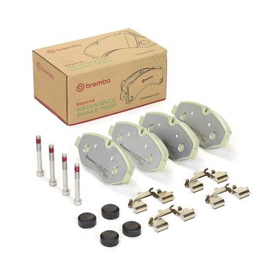 Brake Pad Set, disc brake BREMBO P A6 026G