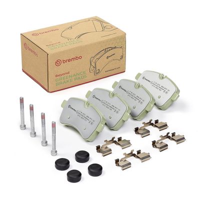 Brake Pad Set, disc brake BREMBO P A6 027G