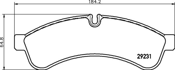 BREMBO P A6 030 Brake Pad Set, disc brake