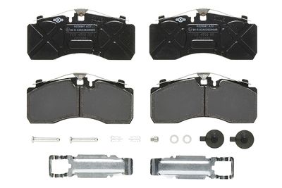 Brake Pad Set, disc brake BREMBO P A6 228S
