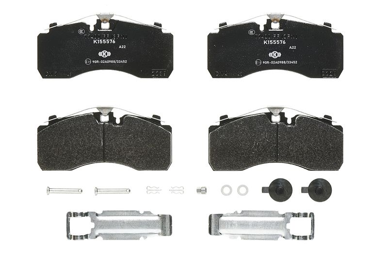 BREMBO P A6 328S Brake Pad Set, disc brake