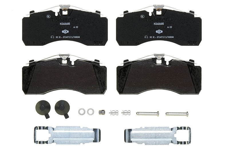 BREMBO P A6 428S Brake Pad Set, disc brake