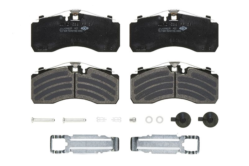 BREMBO P A6 528S Brake Pad Set, disc brake
