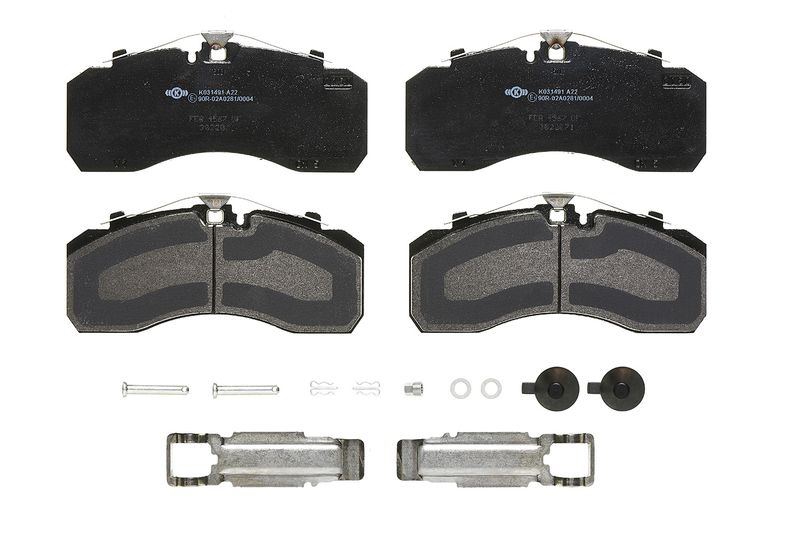 BREMBO P B4 901S Brake Pad Set, disc brake