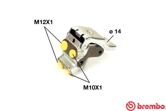 BREMBO R 68 008 Brake Force Regulator