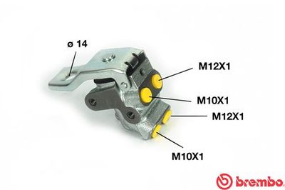 Brake Force Regulator BREMBO R 85 004