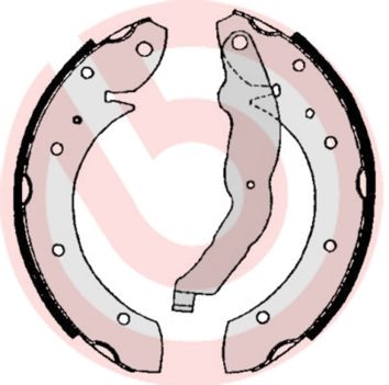 BREMBO S 06 506 Brake Shoe Set