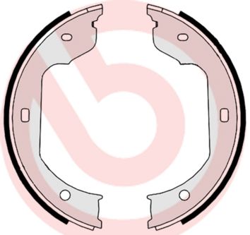 BREMBO S 06 511 Brake Shoe Set, parking brake