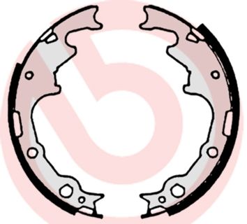 BREMBO S 10 502 Brake Shoe Set
