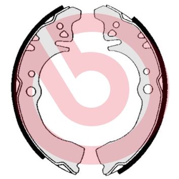 Brake Shoe Set BREMBO S 16 506