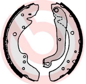 BREMBO S 23 505 Brake Shoe Set