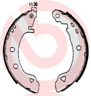 Brake Shoe Set BREMBO S 23 508