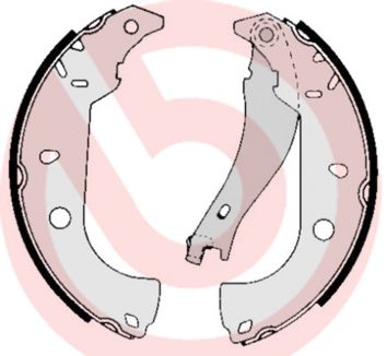 BREMBO S 23 511 Brake Shoe Set