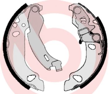 BREMBO S 23 522 Brake Shoe Set