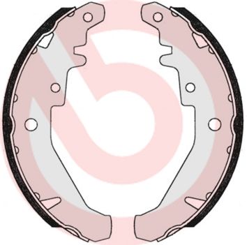 BREMBO S 23 548 Brake Shoe Set