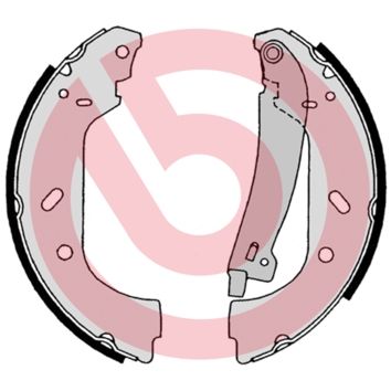 Brake Shoe Set BREMBO S 23 552