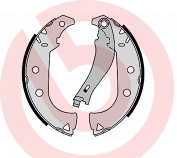 BREMBO S 23 556 Brake Shoe Set