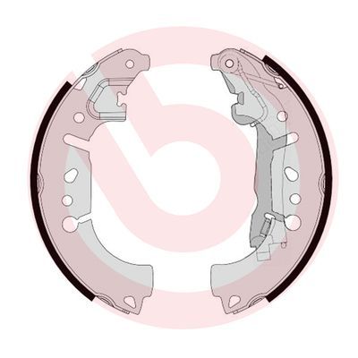 BREMBO S 23 580 Brake Shoe Set