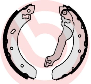 BREMBO S 24 521 Brake Shoe Set